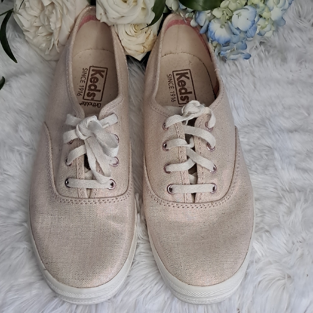 Keds Canvas Sneakers with Rubber Sole